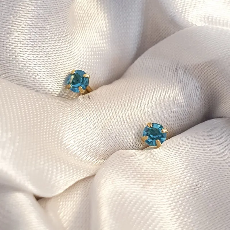 Brinco Ponto de Luz 15 (Azul)