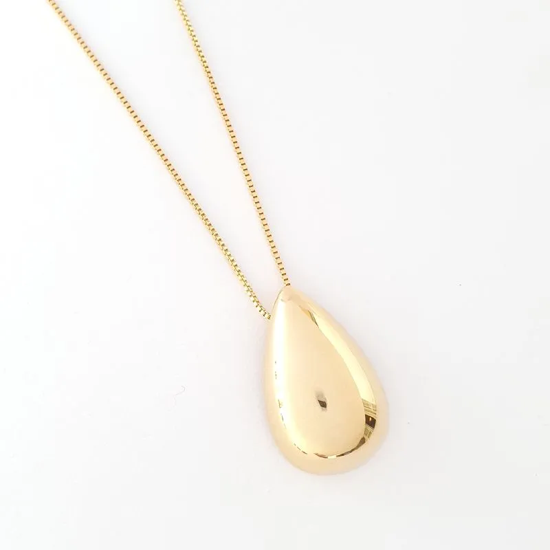 Colar Gota Média