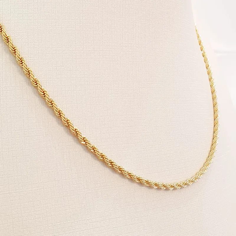 Colar Longo Cordão Baiano 60cm