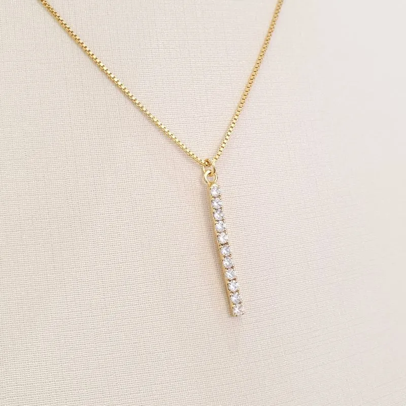 Colar Palito Cravejado