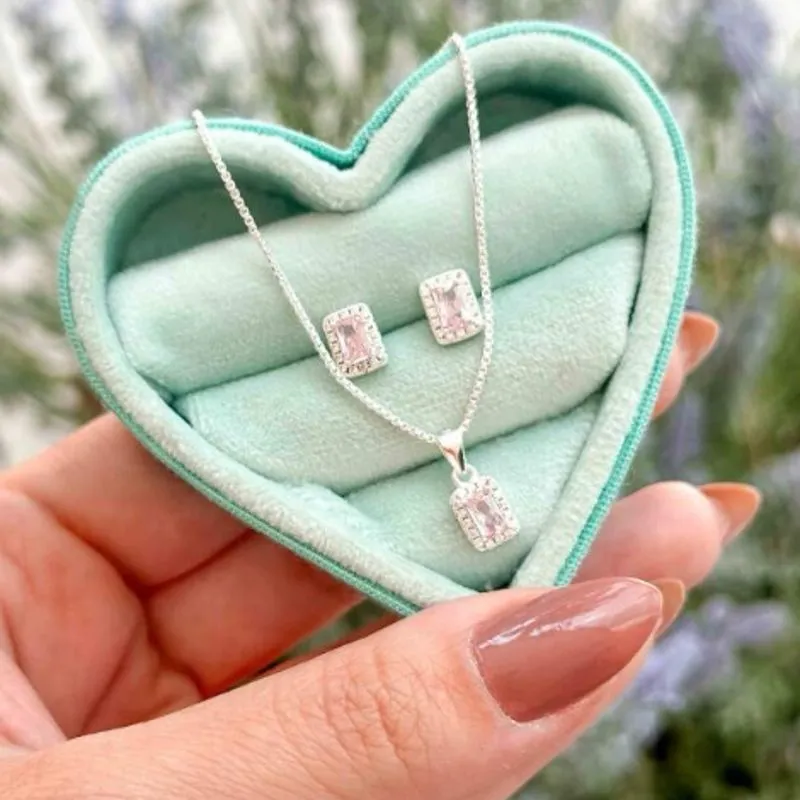 Conjunto Retângulo Rosa