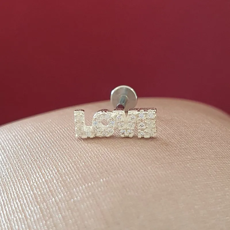 Piercing LOVE Cravejado