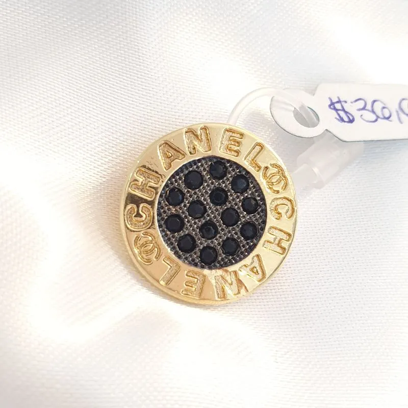 Pingente Chanel Preto