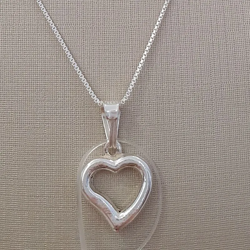 Pingente Coração Vazado