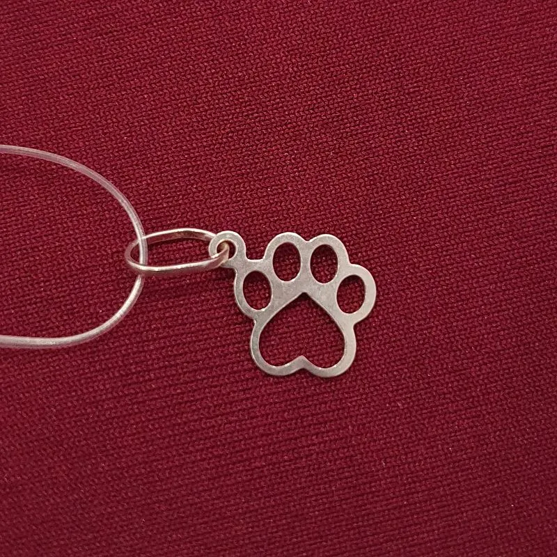 Pingente Pata Dog Coração