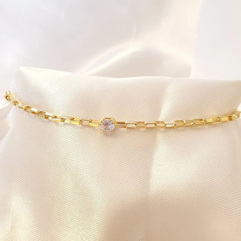 Pulseira Elos Cartier Ponto Luz