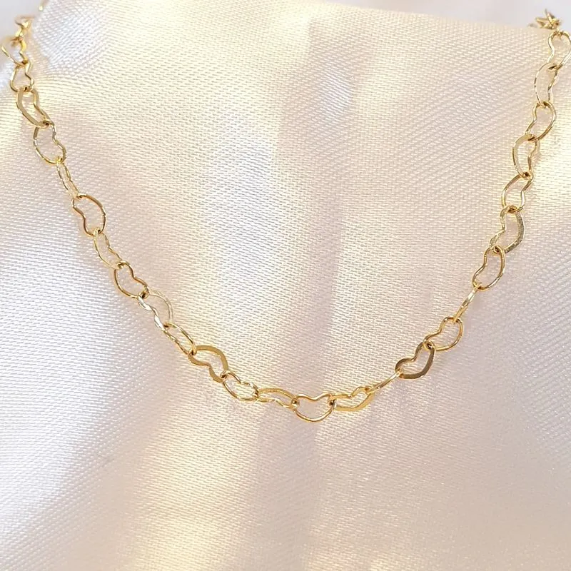 Pulseira Elos Corações