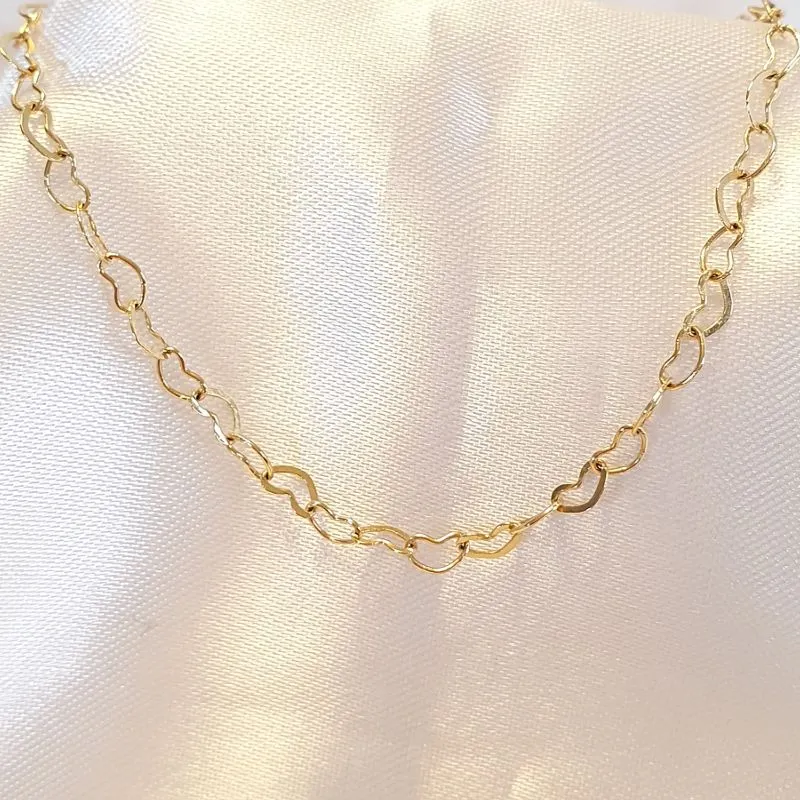 Pulseira Elos Corações