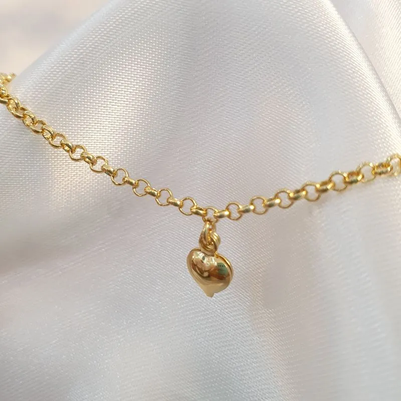 Tornozeleira Coração