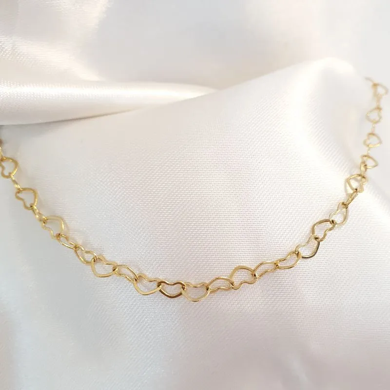 Tornozeleira Elos Corações